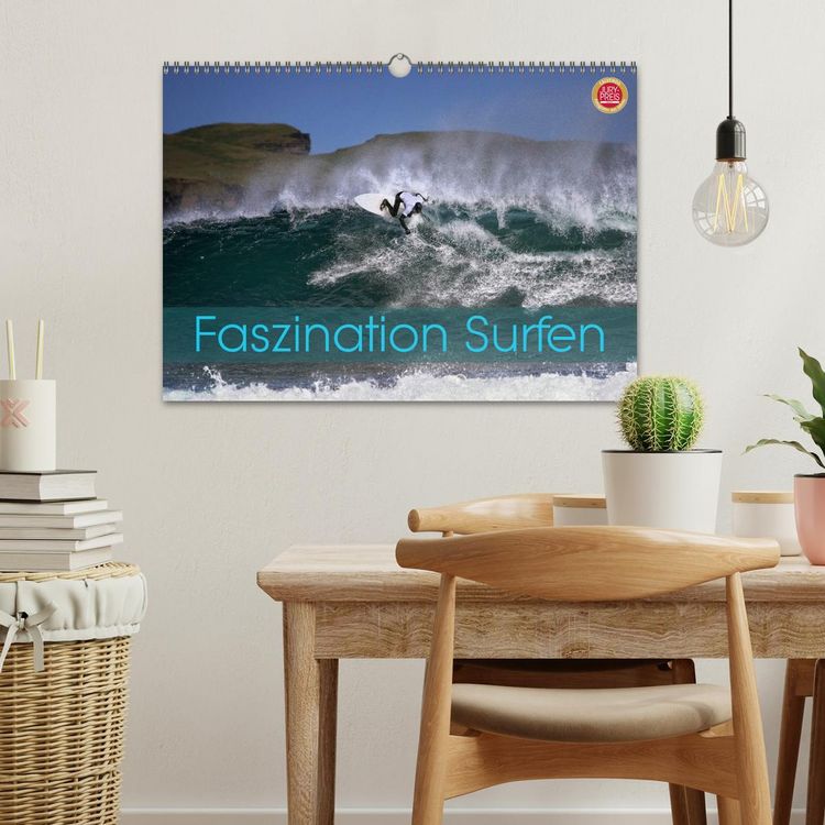 Produktbild: Faszination Surfen (Wandkalender 2026 DIN A3 quer), CALVENDO Monatskalender