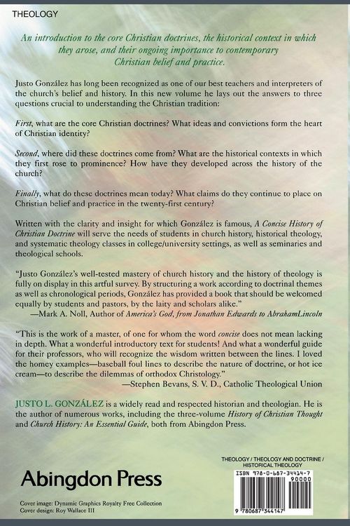 Produktbild: A Concise History of Christian Doctrine