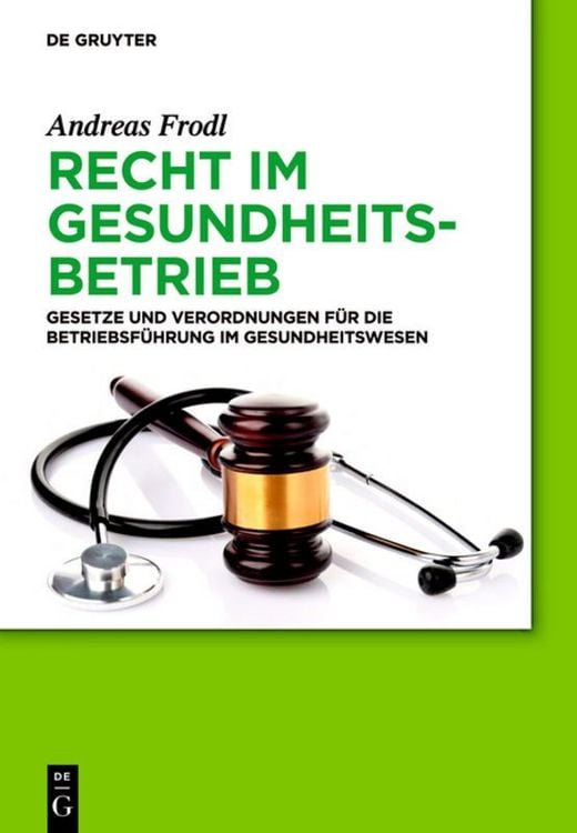 Produktbild: Recht im Gesundheitsbetrieb