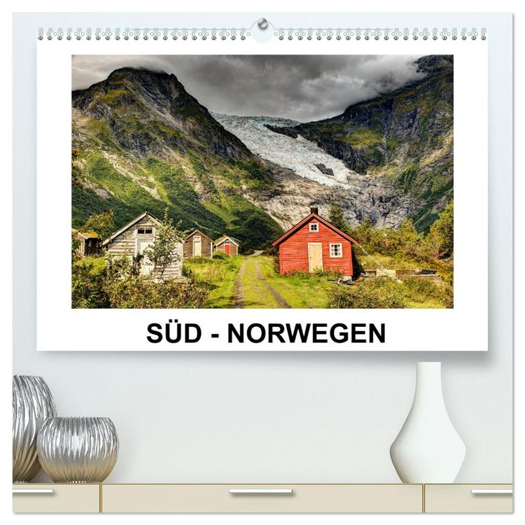 Produktbild: S&uuml;d - Norwegen (hochwertiger Premium Wandkalender 2026 DIN A2 quer), Kunstdruck in Hochglanz