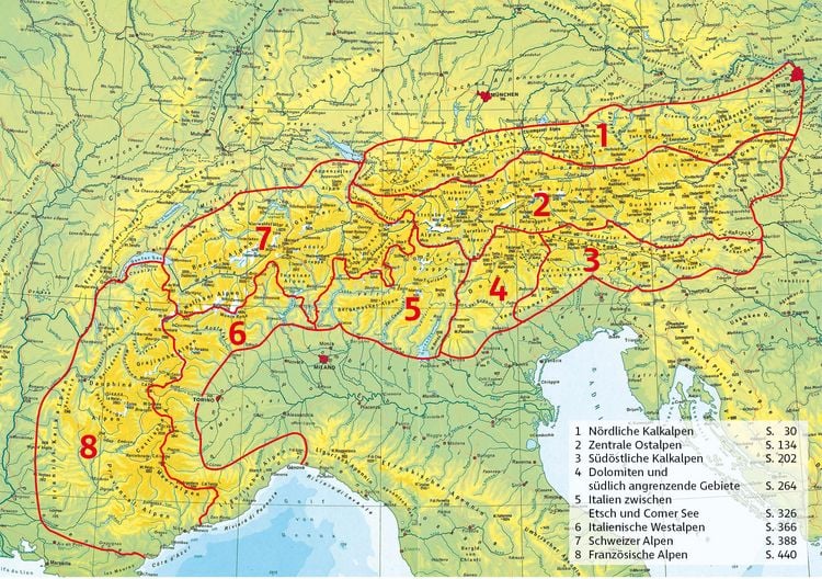 Produktbild: Klettersteigatlas Alpen