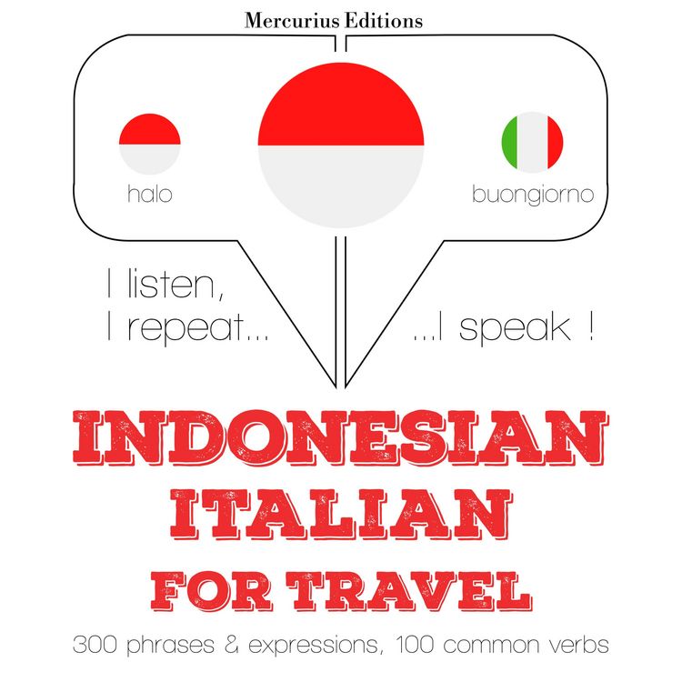 Produktbild: Travel words and phrases in Italian