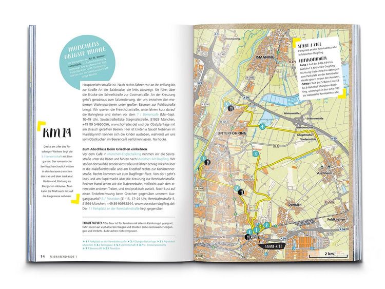 Produktbild: KOMPASS Radvergn&uuml;gen in und um M&uuml;nchen
