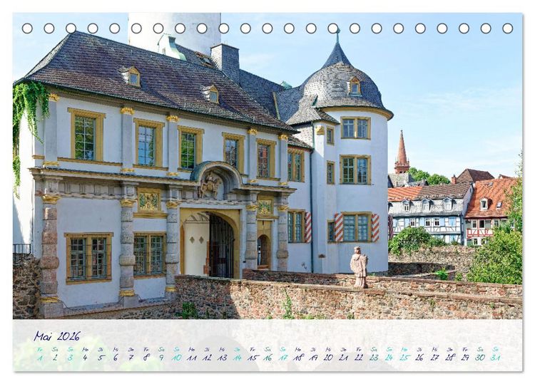 Produktbild: Furioses Frankfurt am Main (Tischkalender 2026 DIN A5 quer), CALVENDO Monatskalender
