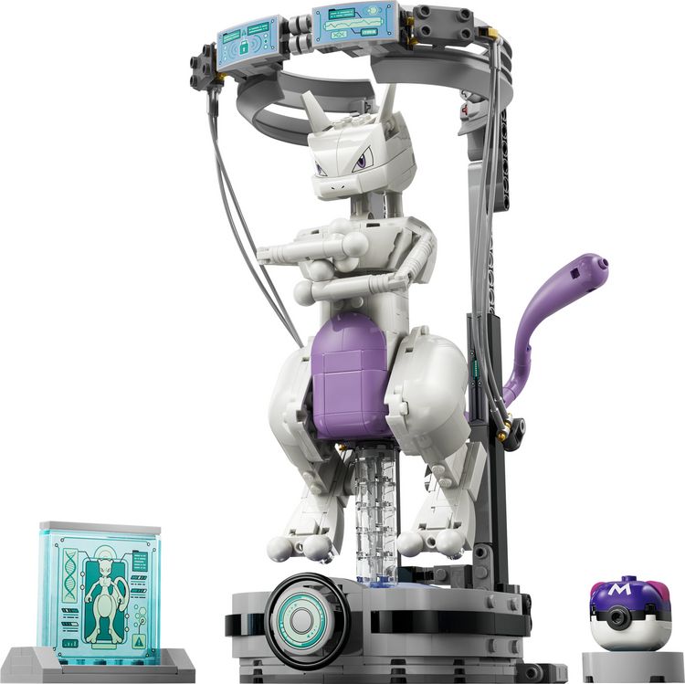 Produktbild: LEGO Pok&eacute;mon SMART Play: Mewtwus Ausbruch aus dem Labor kompatibles Set 72163