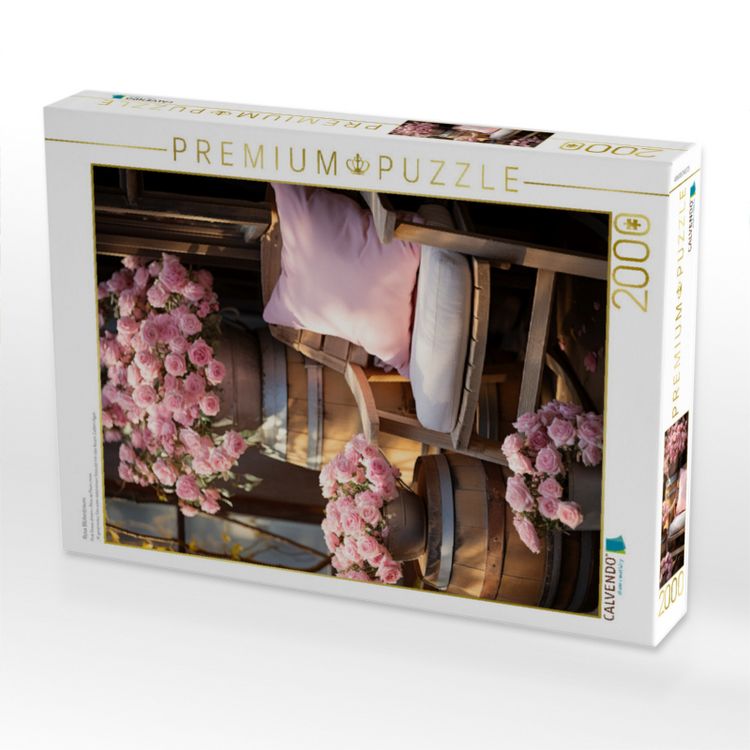 Produktbild: CALVENDO Puzzle Rosa Bl&uuml;tentraum | 2000 Teile Lege-Gr&ouml;&szlig;e 90x67cm Foto-Puzzle f&uuml;r gl&uuml;ckliche Stunden