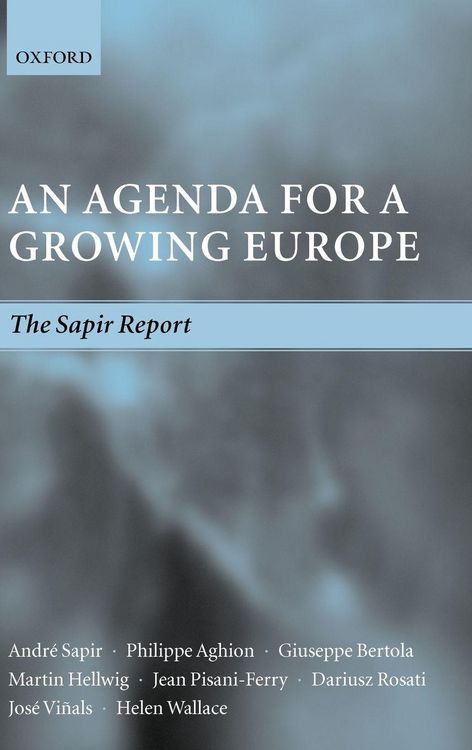 Produktbild: An Agenda for a Growing Europe