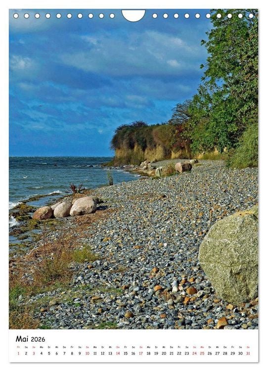 Produktbild: R&uuml;gen-Idyllische Momente (Wandkalender 2026 DIN A4 hoch), CALVENDO Monatskalender