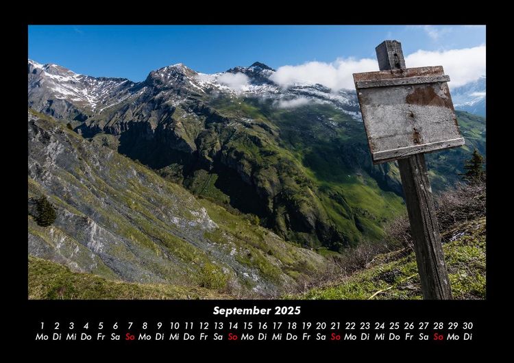 Produktbild: Wanderlust 2025 Fotokalender DIN A3