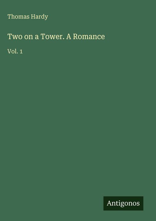 Produktbild: Two on a Tower. A Romance