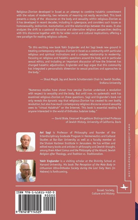 Produktbild: Sexuality and the Body in New Religious Zionist Discourse