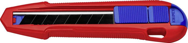 Produktbild: Knipex 90 10 165 BK 90 10 165 BK CutiX&reg; Universalmesser 165mm 1St.