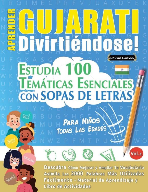 Produktbild: Aprender Gujarati Divirti&eacute;ndose! - Para Ni&ntilde;os