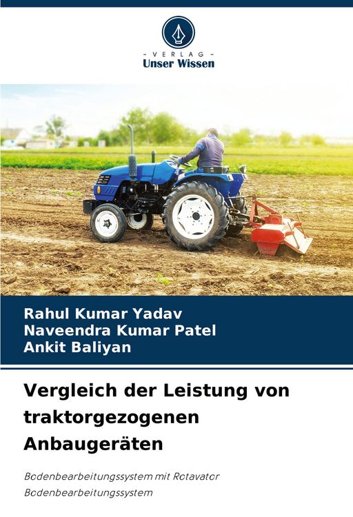 Produktbild: Vergleich der Leistung von traktorgezogenen Anbauger&auml;ten
