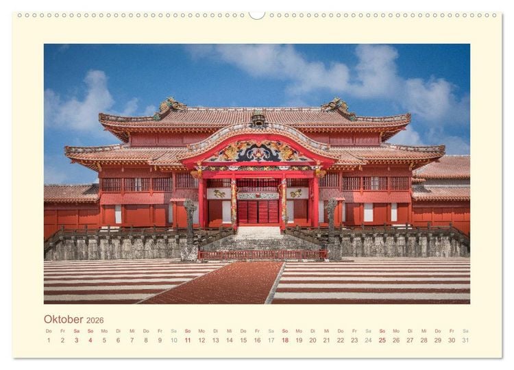 Produktbild: Eine Reise durch Japan (Wandkalender 2026 DIN A2 quer), CALVENDO Monatskalender