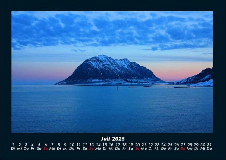 Produktbild: Meereslandschaft 2025 Fotokalender DIN A4