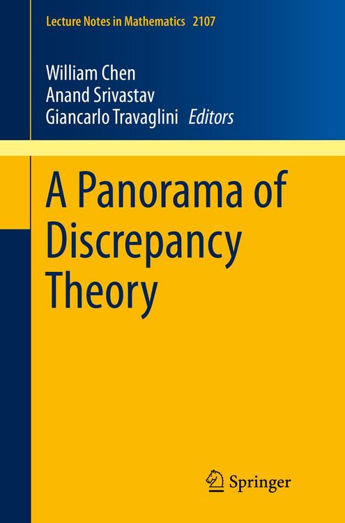 Produktbild: A Panorama of Discrepancy Theory