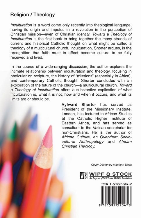 Produktbild: Toward a Theology of Inculturation