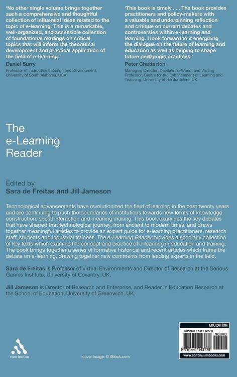 Produktbild: The e-Learning Reader