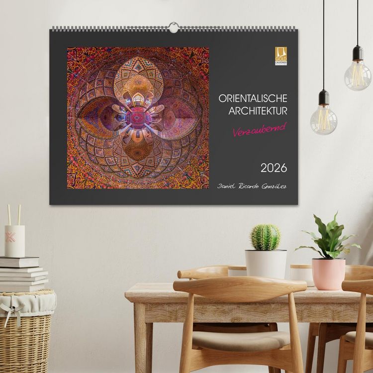Produktbild: Orientalische Architektur - Verzaubernd (Wandkalender 2026 DIN A2 quer), CALVENDO Monatskalender