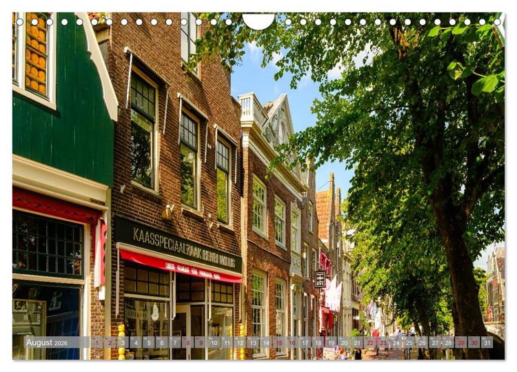 Produktbild: Ein Blick auf Edam (Wandkalender 2026 DIN A4 quer), CALVENDO Monatskalender