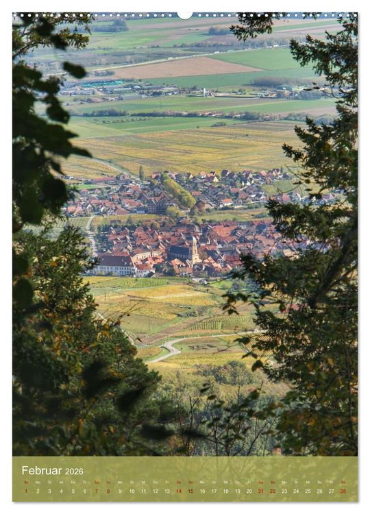 Produktbild: Reise durchs Elsass (hochwertiger Premium Wandkalender 2026 DIN A2 hoch), Kunstdruck in Hochglanz