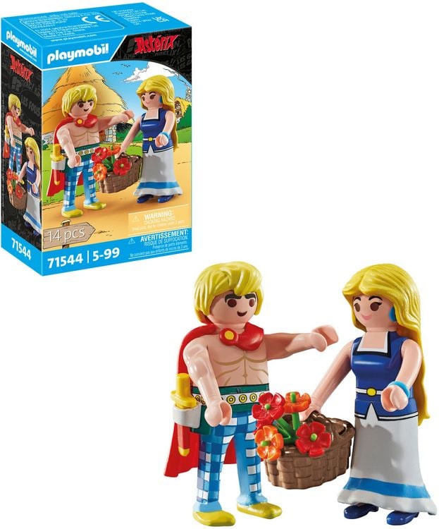 Produktbild: PLAYMOBIL 71544 Asterix: Tragicomix und Falbala