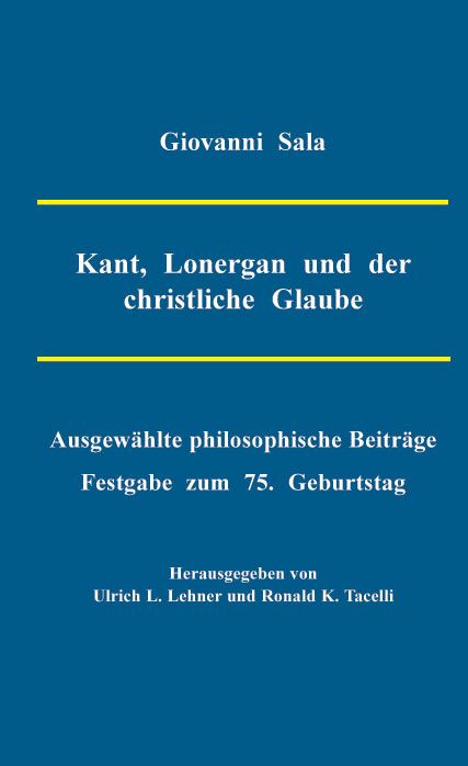 Produktbild: Kant, Lonergan und der christliche Glaube