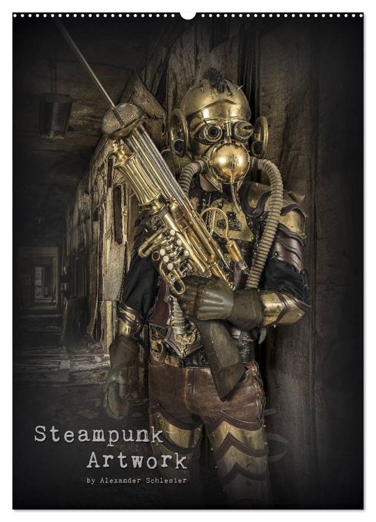 Produktbild: Steampunk Artwork (Wandkalender 2026 DIN A2 hoch), CALVENDO Monatskalender