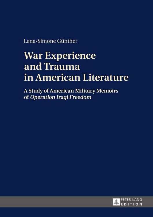 Produktbild: War Experience and Trauma in American Literature