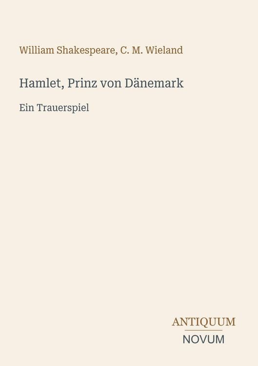 Produktbild: Hamlet, Prinz von D&auml;nemark