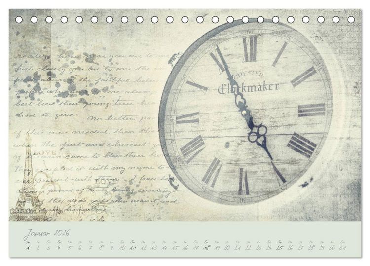 Produktbild: Shabby ist Chic (Tischkalender 2026 DIN A5 quer), CALVENDO Monatskalender