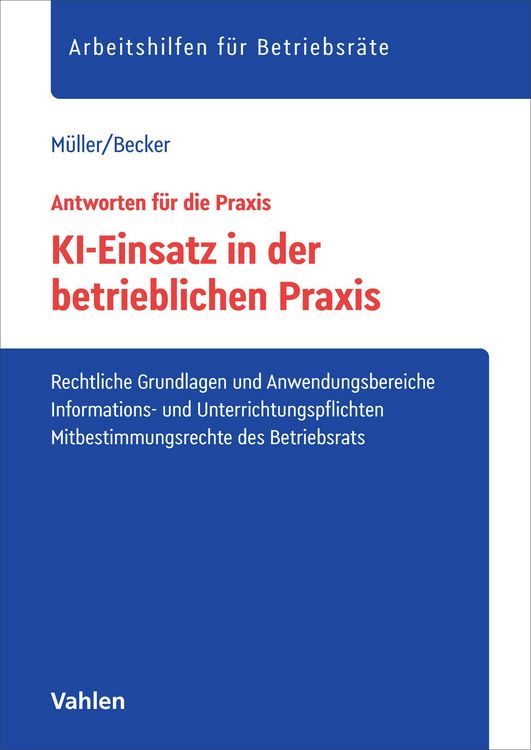 Produktbild: KI-Einsatz in der betrieblichen Praxis