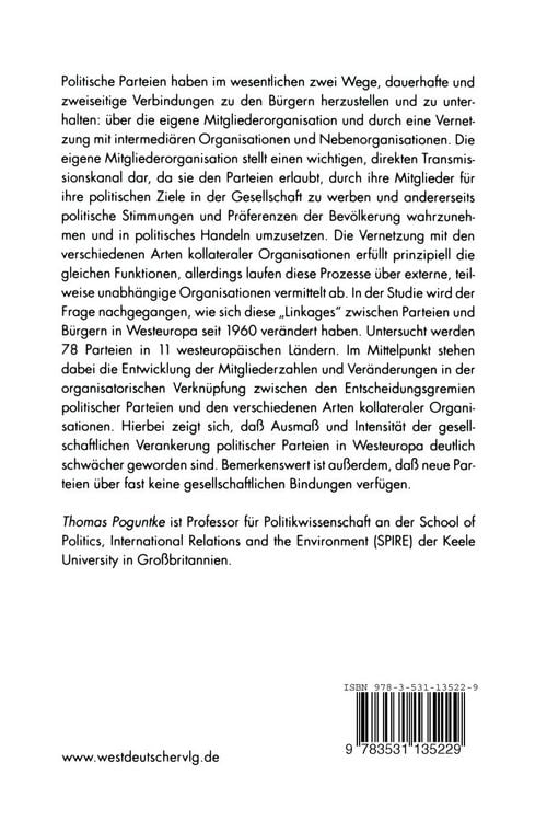 Produktbild: Parteiorganisation im Wandel