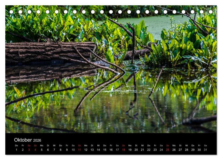 Produktbild: Urdenbach / Odebach (Tischkalender 2026 DIN A5 quer), CALVENDO Monatskalender