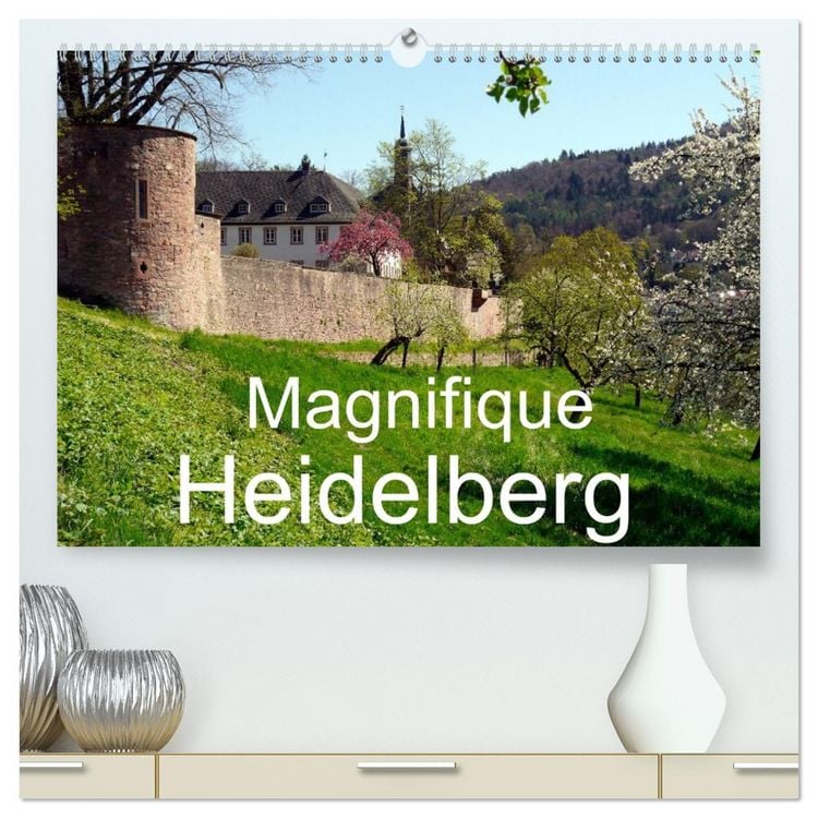 Produktbild: Magnifique Heidelberg (Calendrier mural 2026 DIN A2 vertical) calendrier de bureau