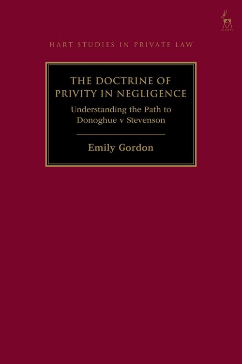 Produktbild: The Doctrine of Privity in Negligence