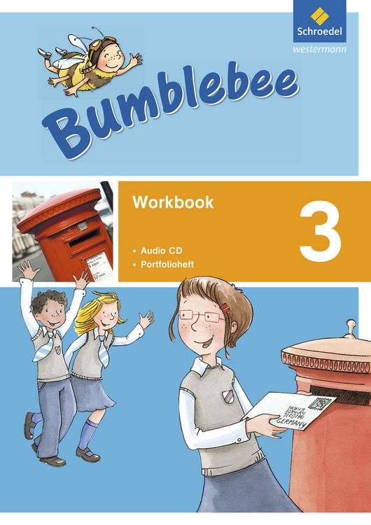 Produktbild: Bumblebee 3. Workbook plus Portfolioheft und Pupil's Audio-CD