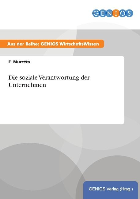 Produktbild: Die soziale Verantwortung der Unternehmen