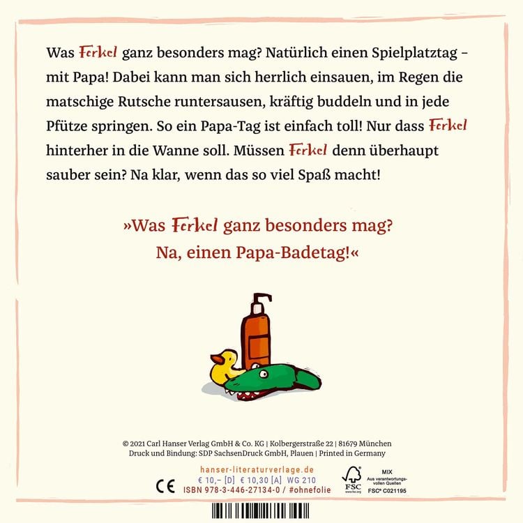 Produktbild: Ab in die Wanne, Ferkel!