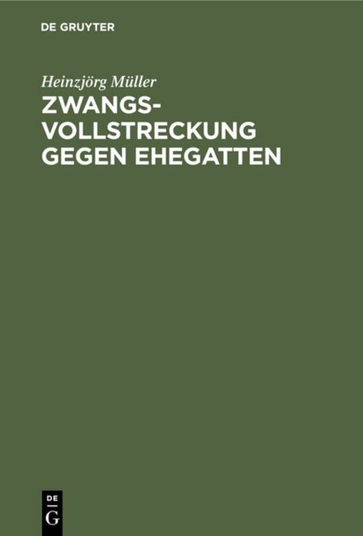 Produktbild: Zwangsvollstreckung gegen Ehegatten