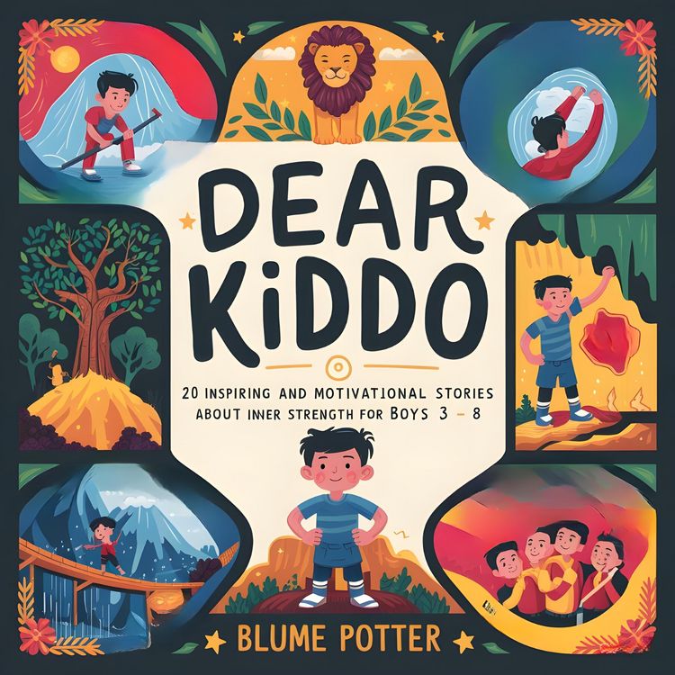 Produktbild: Dear Kiddo: 20 Inspiring and Motivational Stories about Inner Strength for Boys age 3 to 8 (Dear Kiddo - Motivational Books For The Boy Child, #5)