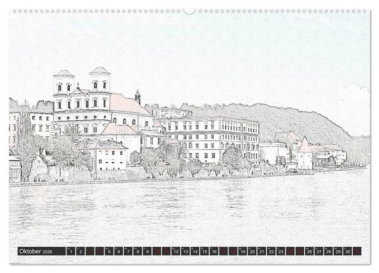 Produktbild: MAL-TOUR Deutschland (Wandkalender 2026 DIN A2 quer), CALVENDO Monatskalender