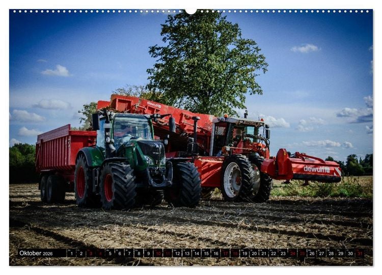 Produktbild: Landwirtschaft im Weserbergland (Wandkalender 2026 DIN A2 quer), CALVENDO Monatskalender