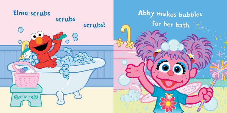 Produktbild: Indestructibles (The Original): Sesame Street: Let's Take a Bath!