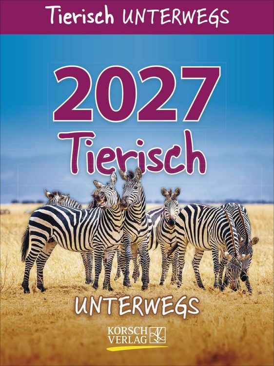 Produktbild: Tierisch unterwegs 2027