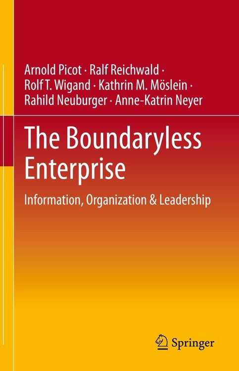 Produktbild: The Boundaryless Enterprise
