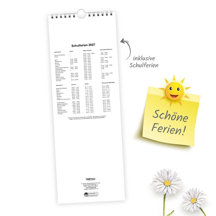 Produktbild: TR&Ouml;TSCH - Maxi-Streifenkalender Landliebe 2027