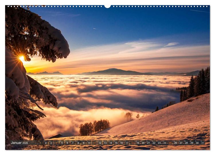Produktbild: Impressionen aus K&auml;rnten (Wandkalender 2026 DIN A2 quer), CALVENDO Monatskalender
