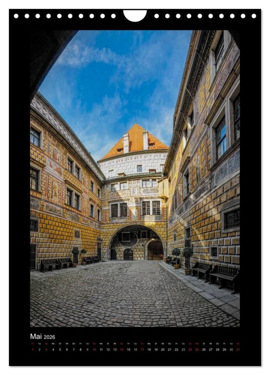 Produktbild: Cesky Krumlov Krumau (Wandkalender 2026 DIN A4 hoch), CALVENDO Monatskalender